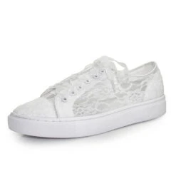 White Lady 937 Ivoor Bruidssneakers