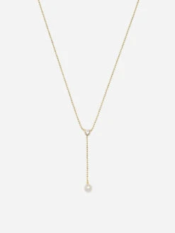 Abrazi Lovey Parel Ketting Goud