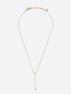 Abrazi Lovey Parel Ketting Rosé