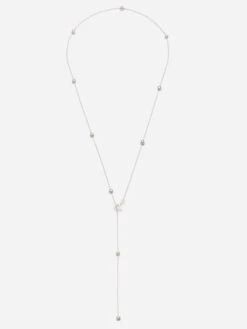 Abrazi Jessie Parel Rugketting Zilver