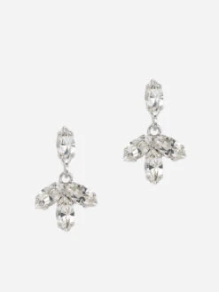 Abrazi Kylie Swarovski Oorbellen Zilver