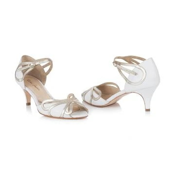 Rachel Simpson Bruidsschoenen Cecelia Ivoorwit - Afbeelding 3