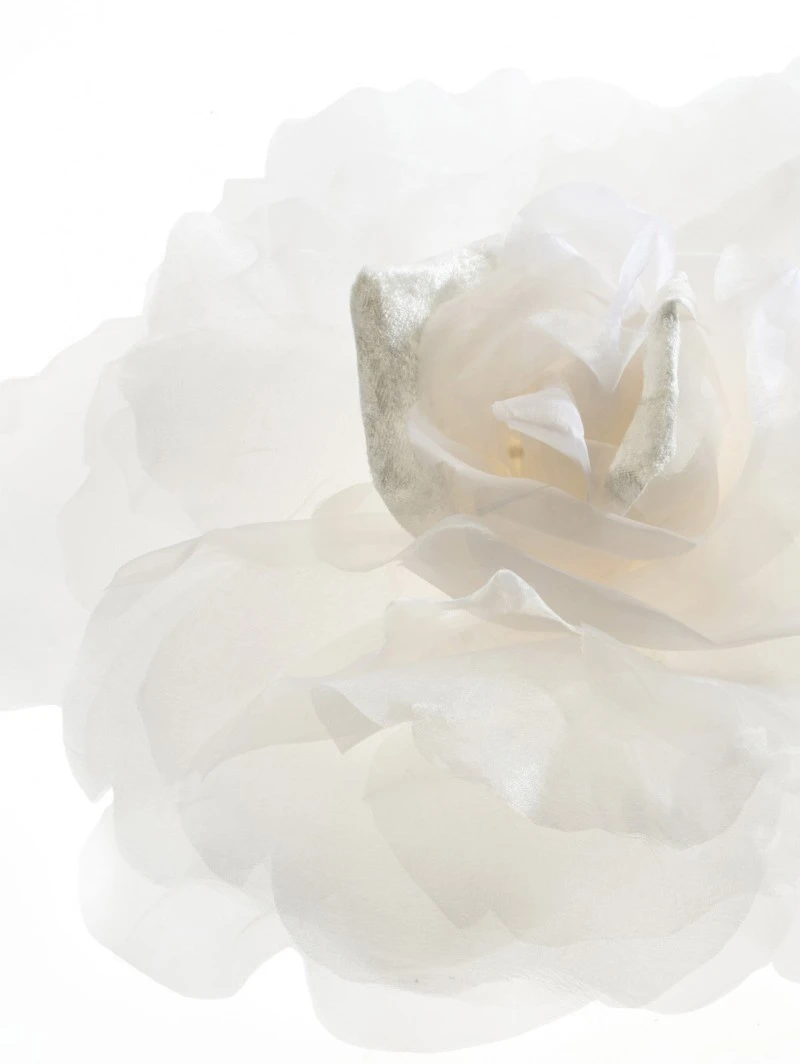 Poirier HT-201-Ivory Bloem - Afbeelding 2