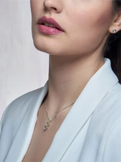 Poirier JS-002 Bruidssieraden Set Louise Zilver