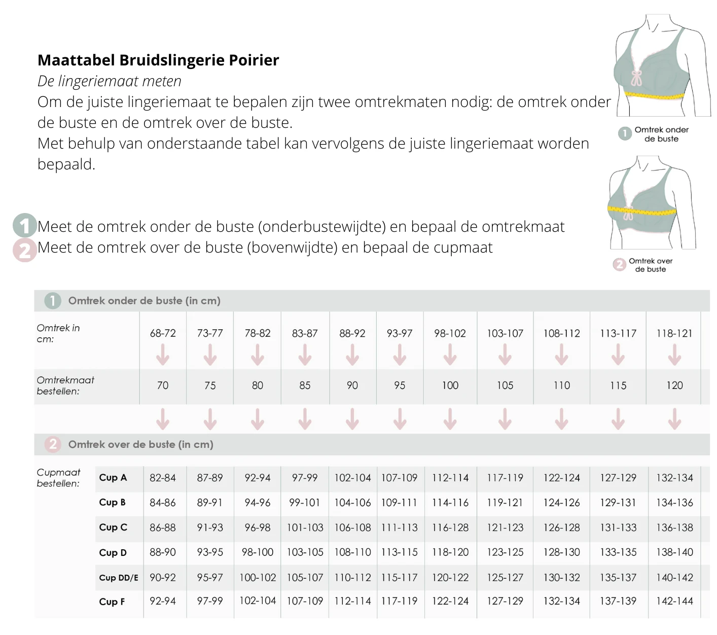 Poirier 426 Torselet Wit - Afbeelding 4