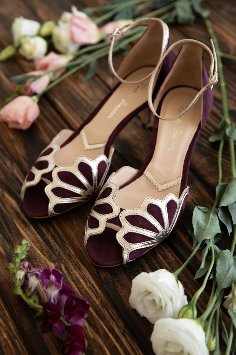 Rachel Simpson Isadora Bruidsschoenen Rood - Afbeelding 5