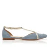 Rachel Simpson Bronte Bruidsschoenen Blauw