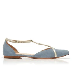 Rachel Simpson Bronte Bruidsschoenen Blauw
