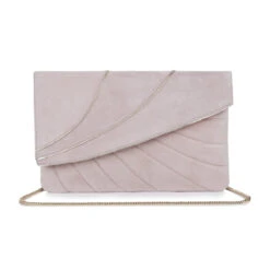 Rachel Simpson Sabine Powder Pink Clutch