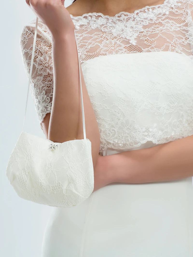 Bianco Evento T14 Bruidstasje Kant - Afbeelding 3