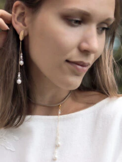 Forever & Eva K101 Leren Choker